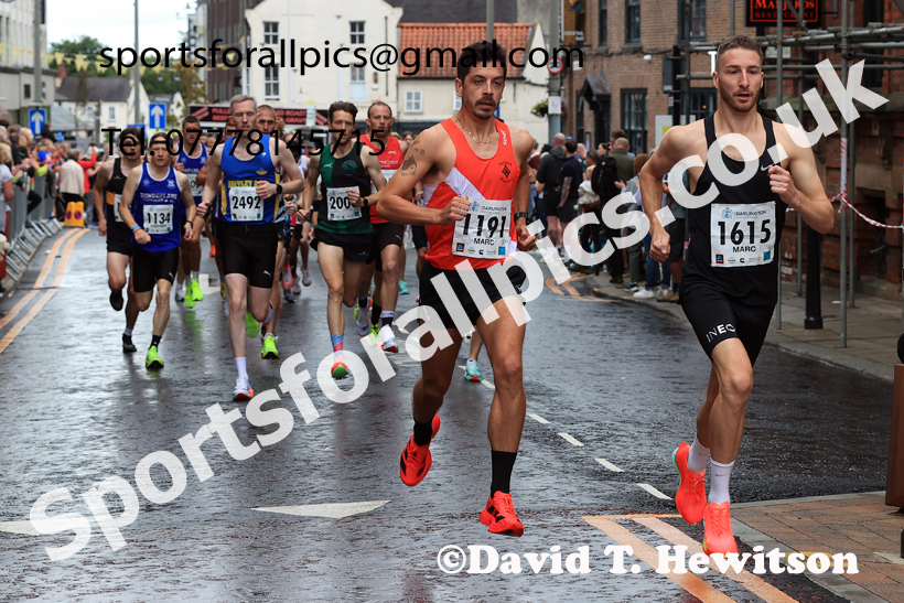 Darlington 10k, 2025 Darlington 5k 10k and Junior 3k Road Race. Photo: David T. Hewitson/Sports for All Pics